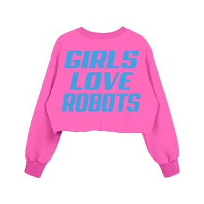 GLR CropTop  (Pink ) Crewneck
